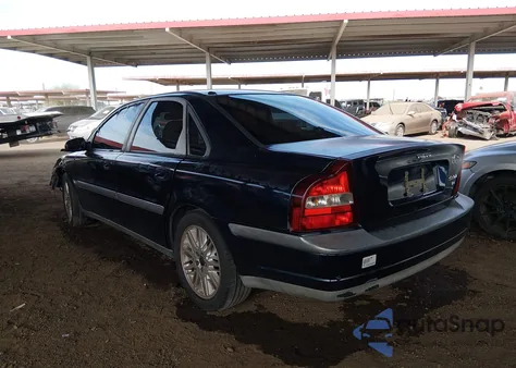 2001 Volvo S80 T6 z USA, uszkodzony, nr VIN YV1TS90D811159174
